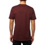 Zerio Ss Premium Tee, dark maroon