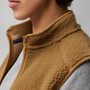 Vardag Pile Fleece Vest W, Buckwheat Brown