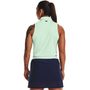 UA Zinger Sleeveless Polo-GRN