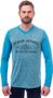 CYCLING CHARGER MEN'S JERSEY FREE LONG SLEEVE BLUE