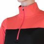 COOLMAX THERMO women's zip hoodie black/coral