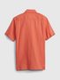 824550-01 Dětská lněná košile Oranžová