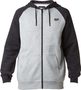 Legacy Zip Fleece, heather grey