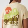 Nature T-shirt W Chalk White