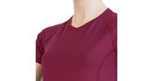 COOLMAX TECH women's T-shirt neck sleeve lilla
