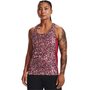 UA Fly By Printed Tank, Pink