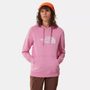 W DREW PEAK PULLOVER HOODIE SUNSET MAUVE