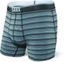 QUEST BOXER BRIEF FLY Black Daybreak Stripe