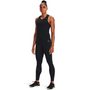 UA Seamless Run Tank, Black