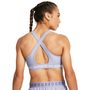 Crossback Mid Bra, Celeste / Celeste / White