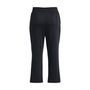 Rival Terry Flare Crop, black