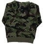 Yth Fox Head Camo Flc Zip Green Camo