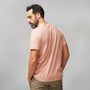 Hemp Blend T-shirt M Chalk Rose