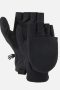 Infinium Windproof Convertible Mitt black