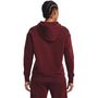 Essential Fleece Hoodie, Red/purple