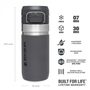 GO FLIP 470 ml dark grey