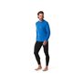 M MERINO 150 BASELAYER LS, light alpine blue