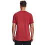UA HG Armour Nov Fitted SS, Red