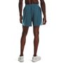 UA LAUNCH 5'' SHORT, Blue/green