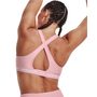 UA Crossback Mid Bra, Pink