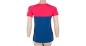 MERINO AIR PT ladies shirt with buttons magenta/blue