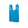 Fold Flat Pocket Shopping Bag 9L  Blue