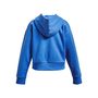 Rival Fleece Crop Hoodie-BLU