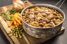 Garden-style chicken with beans, 400g