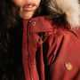 Nuuk Lite Parka W, Bordeaux Red