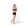 W Merino Seamless Boy Short, black