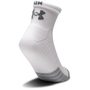 UA Heatgear Quarter 3pk, White