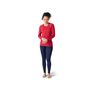 W MERINO 250 BASELAYER CREW pomegranate heather