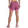 UA Fly By 2.0 2N1 Short, Pink