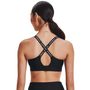 UA Infinity Mid Bra, Black