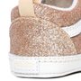 INFANT GLITTER OLD SKOOL CRIB SHOES (0-1 YEAR), (Glitter) Brazilian Sand/True White