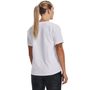 UA Esential Cttn Stretch Tee, White