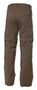 BIGWASH zip-off coffee brown