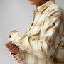 Övik Heavy Flannel Shirt W Patina Green-Deep Patina