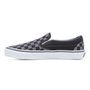 CHECKERBOARD CLASSIC SLIP-ON SHOES, Black/Pewter Checkerboard