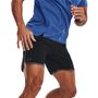 UA HIIT Woven 8in Shorts, Black