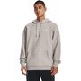 UA Essential Fleece Hoodie, Gray/white