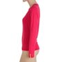 MERINO DF ladies long sleeve shirt magenta