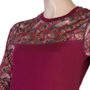 MERINO IMPRESS women's shirt long. sleeve, lilla/feather