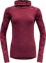 Kvitegga Merino 230 Hoodie Wmn, Beetroot