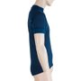 COOLMAX AIR men's shirt neck sleeve dark blue