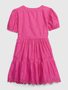 602088-00 Dětské šaty s madeirou Růžová
