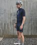 M's Essential Road Logo Jersey Turmaline Navy