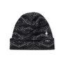 MERINO 250 PATTERN CUFFED BEANIE, black mountain fairisle