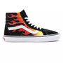 UA SK8-Hi Reissue (flame) black/black/true white