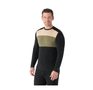 M CLASSIC THERMAL MRN BL COLORBL CREW B, black-winter moss